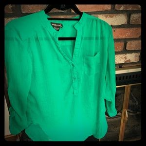 Green shirt